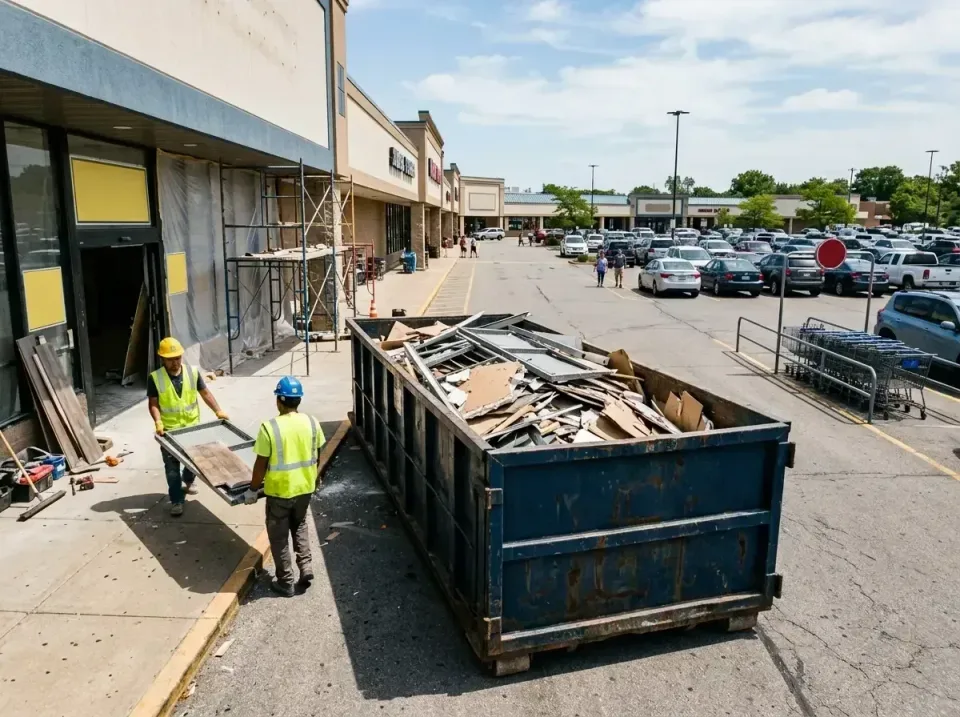 retail-store-renovation-debris-003 — frequently asked questions, Roll-off Dumpster Rentals in Mint Hill, NC